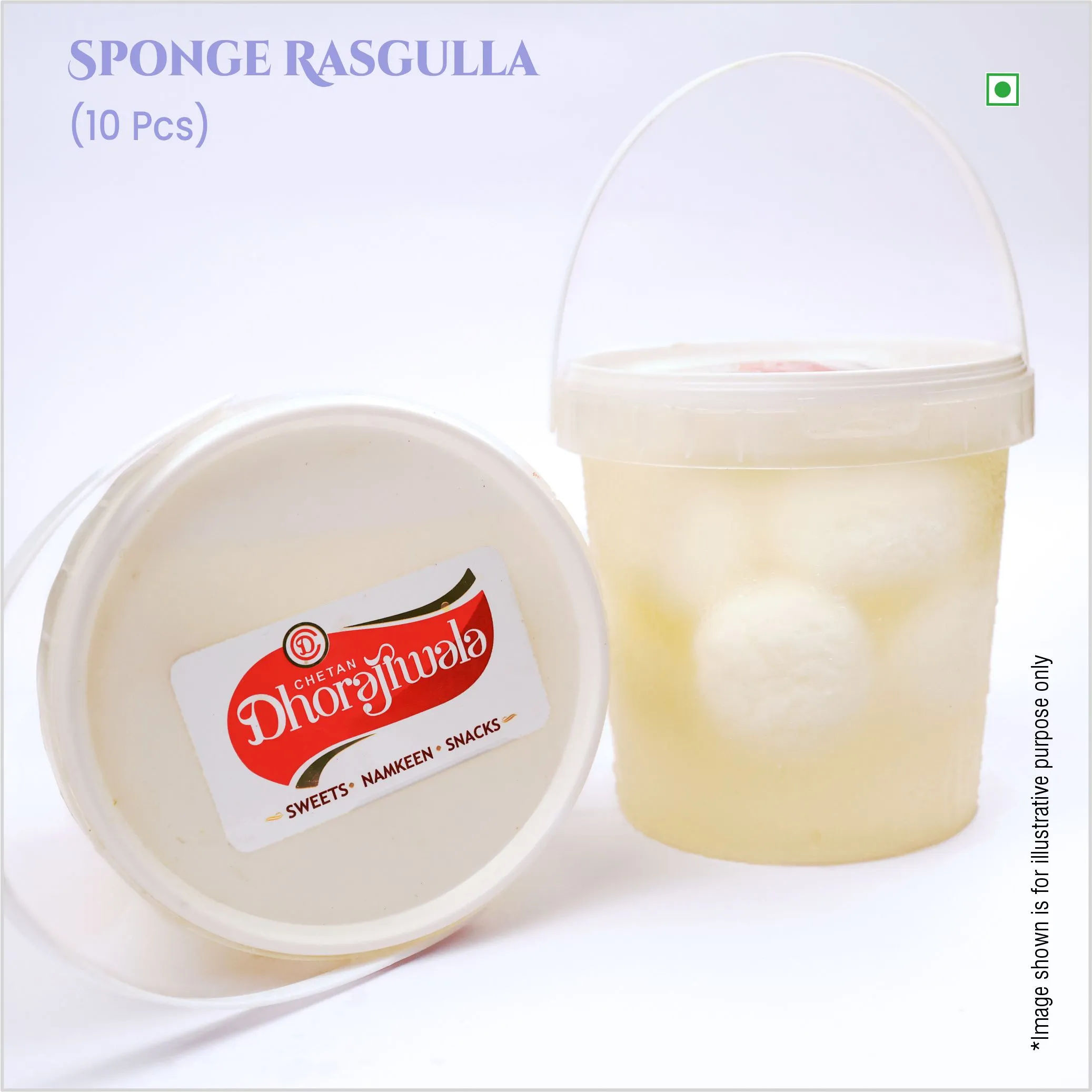 RASGULLA 10 PIECES BUCKET